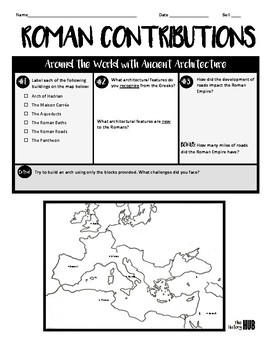 Roman Contributions (Ancient Rome Lesson Plan) by The History Hub