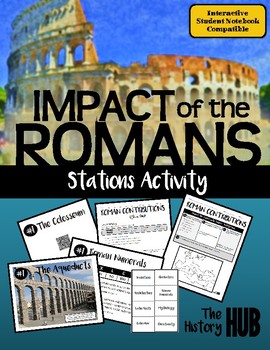 Preview of Roman Contributions (Ancient Rome Lesson Plan)