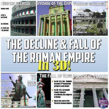 Preview of Ancient Rome: Decline & Fall of the Roman Empire 3D PowerPoint