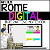 Ancient Rome Digital Interactive Notebook for Google Drive