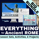 Ancient Rome EVERYTHING Bundle of Lesson Sets, Activities,