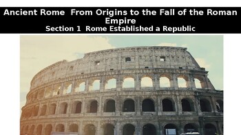 Preview of Ancient Rome - Entire Unit PowerPoints and Guided Notes