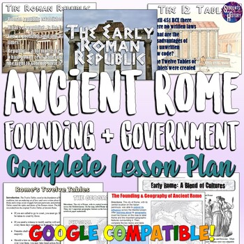 Preview of Ancient Rome: Founding and Government Lesson