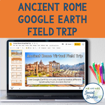 Preview of Ancient Rome Geography Activity: Google Earth Field Trip
