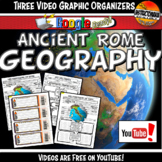 Ancient Rome Geography YouTube Video Graphic Organizer Not