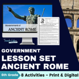 Ancient Rome Government Lesson