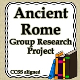 Ancient Rome Group Research Project