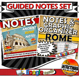 Ancient Rome Guided Notes PowerPoint Presentation & Graphi