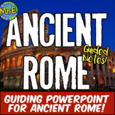 Ancient Rome PowerPoint and Notes Activity for Roman Empir