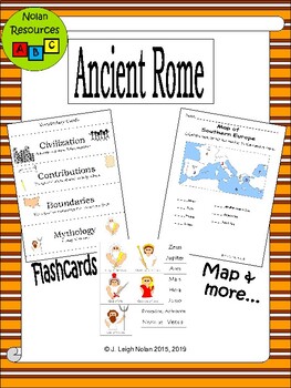 Preview of Ancient Rome History Packet