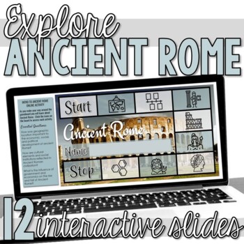 Preview of Ancient Rome Interactive Slides