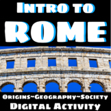 Ancient Rome Intro Activity (Digital)