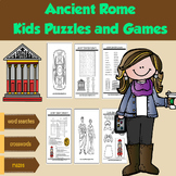 Ancient Rome .Kids Puzzles and Games