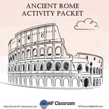 Preview of Ancient Rome Activity Packet