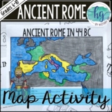 Ancient Rome to 44 BCE Map Activity (Print and Digital)