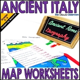 Ancient Rome Mapping Activity | Italy Geography