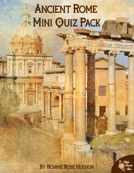 Preview of Ancient Rome Mini Quiz Pack (Plus Easel Activity)