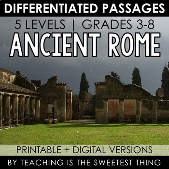 Preview of Ancient Rome: Passages - Distance Learning Compatible