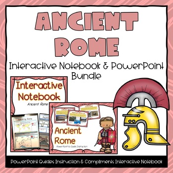 Preview of Ancient Rome PowerPoint & Interactive Notebook Bundle