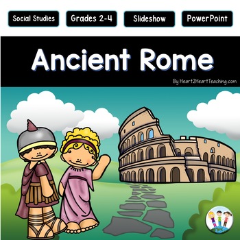 Preview of Ancient Rome PowerPoint Slideshow Geography Inventions Republic Gladiators 