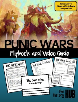 Preview of The Punic Wars Flipbook (Ancient Rome Lesson Plan)
