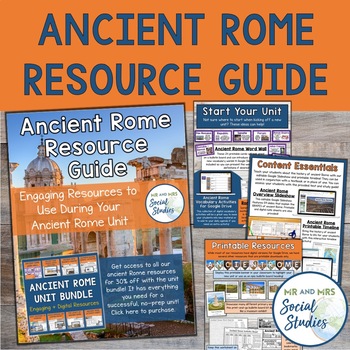 Preview of Ancient Rome Resource Guide and Catalog