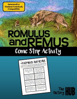 Romulus and Remus (Ancient Rome Lesson Plan) by The History Hub | TpT