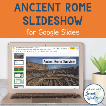 Preview of Ancient Rome Slideshow with Guided Notes | Ancient Rome PowerPoint Slides