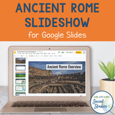 Ancient Rome Slideshow with Guided Notes | Ancient Rome Po