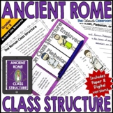 Ancient Rome Social Class Activity - Print and Digital
