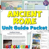 Ancient Rome Study Guide and Unit Packet