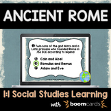 Ancient Rome Task Cards Boom Cards | Distance Learning