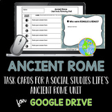 Ancient Rome Task Cards Distance Learning