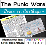 Ancient Rome - The Punic Wars - Informational Text & Mini-