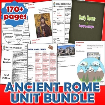 Preview of Ancient Rome Unit Bundle (World History)