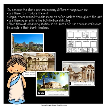 ancient rome timeline and bulletin board kit by heart 2