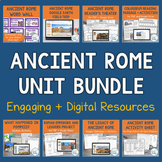 Ancient Rome Unit Bundle | Activities, Simulation, Notes, 