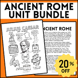 Ancient Rome Unit Bundle| 4th Grade South Dakota Social St