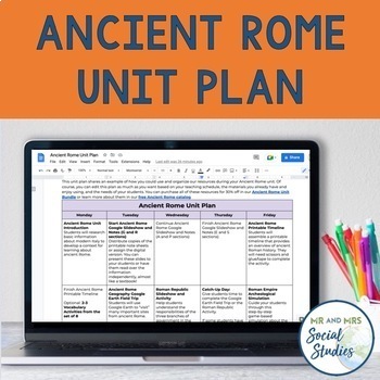 HISTORY UNIT PLAN