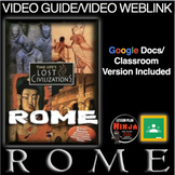 Ancient Rome Video Questions, Video Link + Google Apps Ver