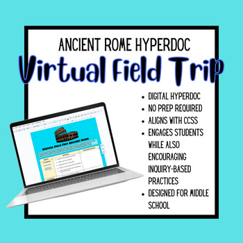 Preview of Ancient Rome- Virtual Field Trip HyperDoc (Google Doc)