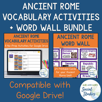 Ancient Rome Vocabulary Activity Set And Word Wall Bundle TpT   Original 5415819 1 