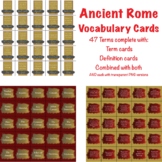 Ancient Rome Digital Vocabulary Cards