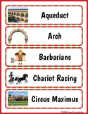 Ancient Rome Vocabulary Word Wall Bulletin Board