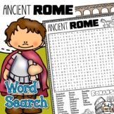 Ancient Rome Word Search Puzzle History Rome Word Find for