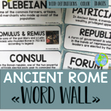 Ancient Rome Word Wall