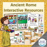 Ancient Rome adapted resources file folder game, interacti