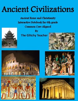 Preview of Ancient Rome and Christianity Interactive Notebook