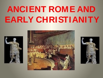 Preview of Ancient Rome and Early Christianity - Europe and Caesar Powerpoint