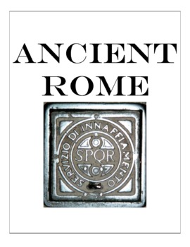Preview of Ancient Rome lapbook
